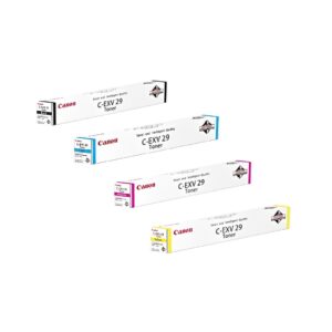 Canon C-EXV 29 Toner Cartridge Set - Black/Cyan/Yellow/Magenta